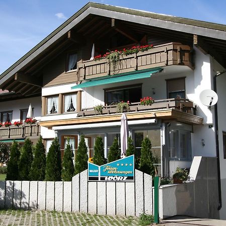 Ferienwohnungen Woerz, Sigismundstrasse 6 Oberstdorf Exteriér fotografie